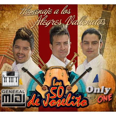 La Pringamosa - Los 50 de Joselito - Midi File (OnlyOne) 