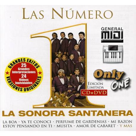 Por Las Calles de Mexico - La Sonora Santanera - Midi File (OnlyOne) 