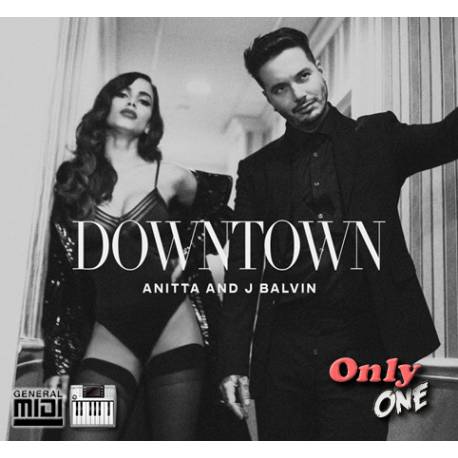 Downtown - Anitta Ft J Balvin - Midi File (OnlyOne)