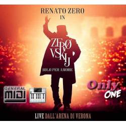 Padre Nostro - Renato Zero - Zerovskij Solo per Amore Live - Midi File (OnlyOne)