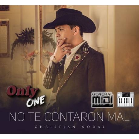 De Los Besos Que Te Di - Christian Nodal - Midi File (OnlyOne)