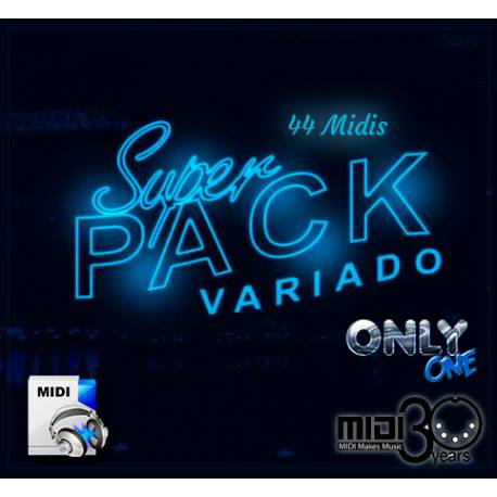 Super Pack 44 Midis - Variados - Midi File (OnlyOne)