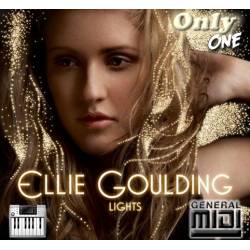 Burn - Ellie Goulding - Karaoke & Midi File (OnlyOne) 