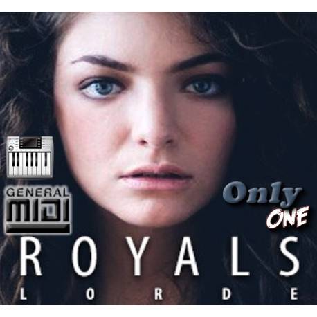 Royals - Lorde - Midi File (OnlyOne) 