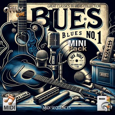 Mini Pack 50 Midis - Great Blues Classics - Midi File (OnlyOne)