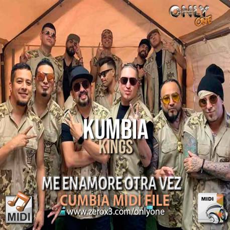 Me Enamore Otra Vez - Kumbia Kings - Midi File (OnlyOne)