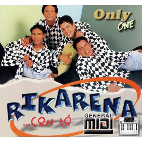 No Puedo Olvidarla - Rikarena - Midi File (OnlyOne) 